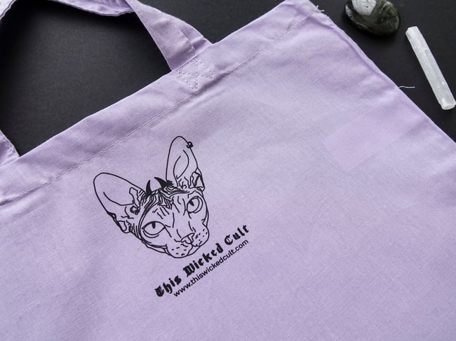 Spooky Babe Tote Bag