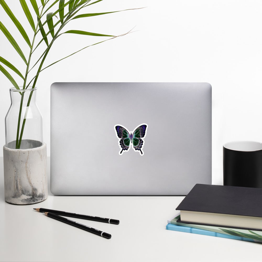 Image of Badass Butterfly sticker