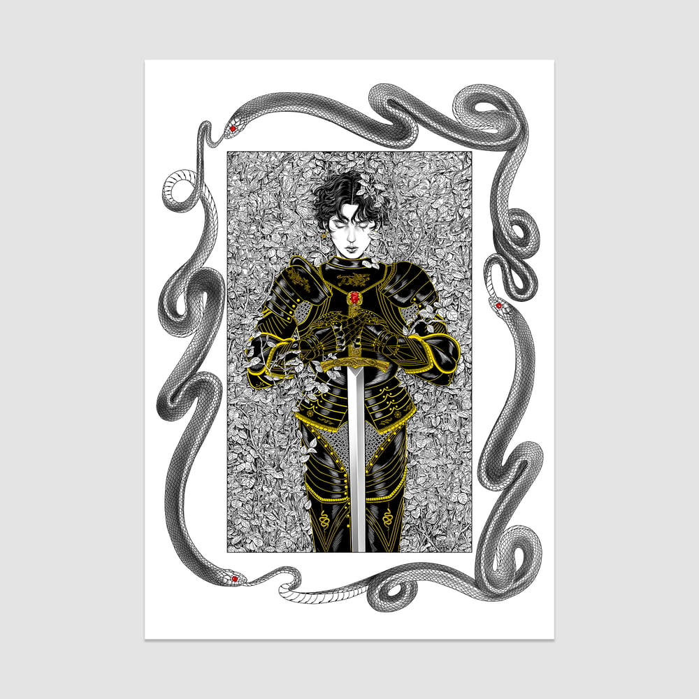 Prince of Serpents - A3 Art Print