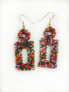 Candy Rectangle Earrings