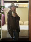 late 1960s leather jacket with long fringe