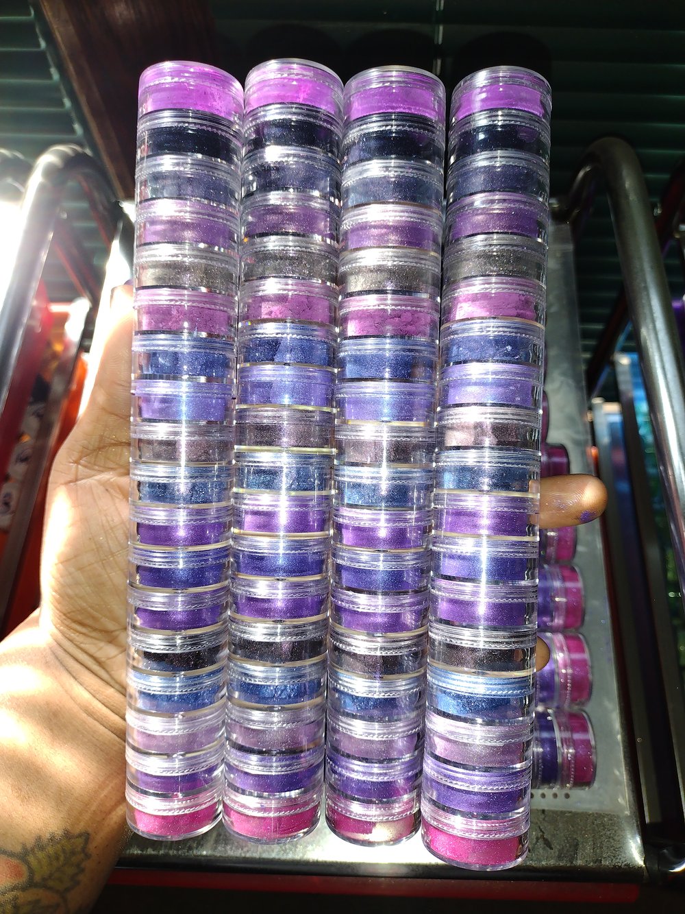 Purple Passion Loose Pigment Stack