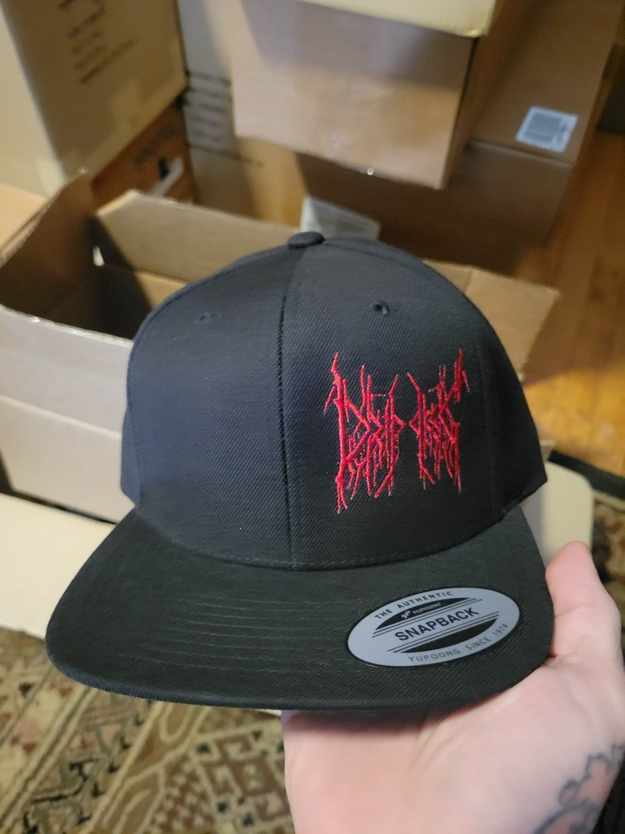 DRIPPING SNAPBACK HAT (IN STOCK) | GUTTER CHRIST PRODUCTIONS