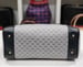 Image of  Vtg. Gucci Blue Mini Monogram Handbag 