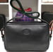 Image of Vtg Gucci Black Pebbled Leather Crossbody Bag