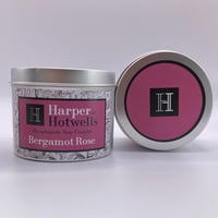 Image 3 of BERGAMOT ROSE CANDLE TIN