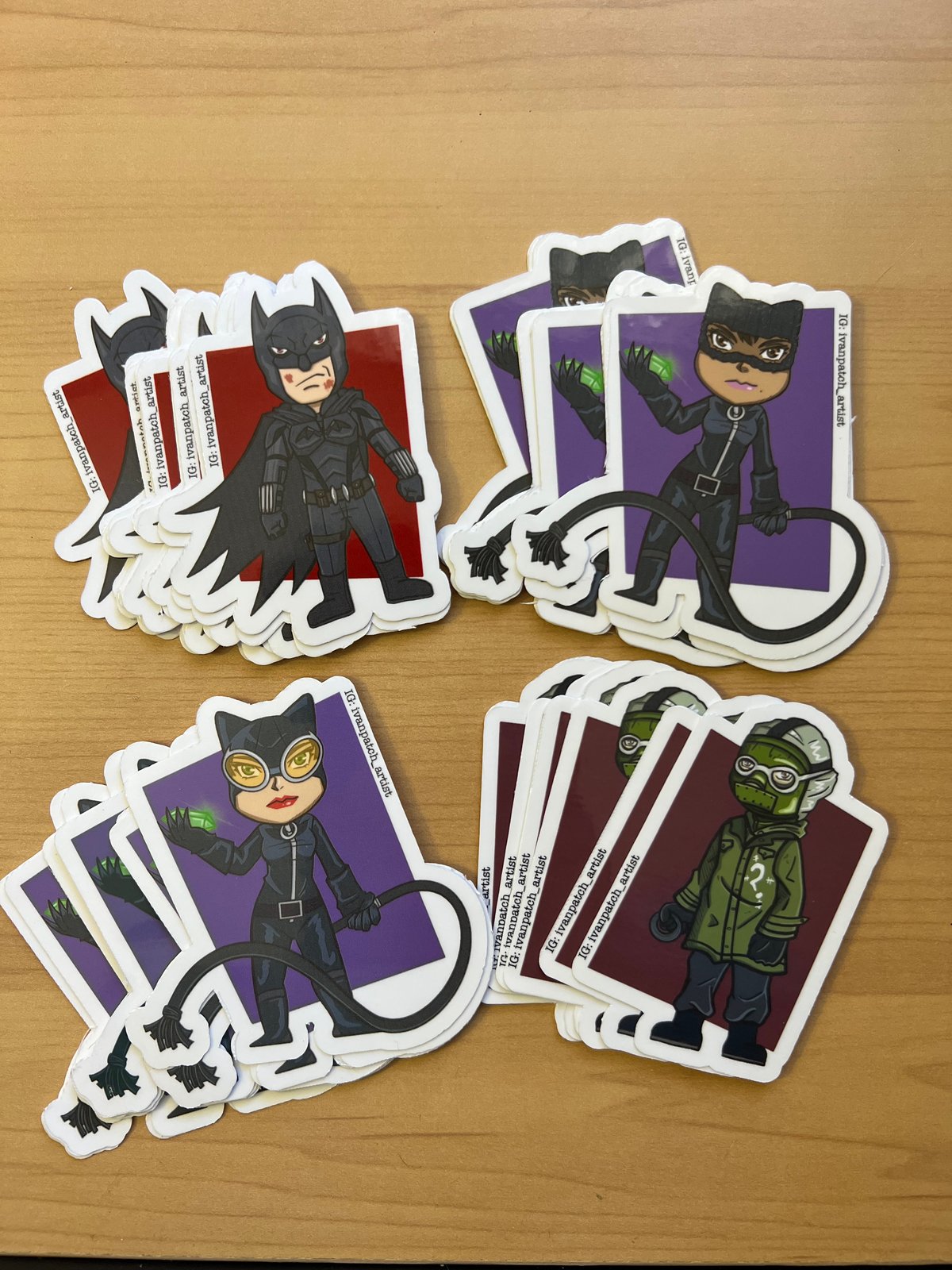 Image of Stickers-  Chibi The Batman (Characters)