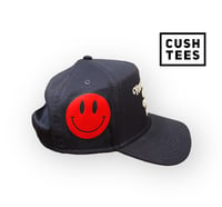 Image 2 of You can't flex on me, I'm happy for you (Snapback) Navy Blue/White/Red