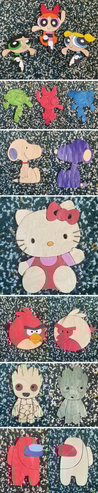 Skateboard Scrap Characters