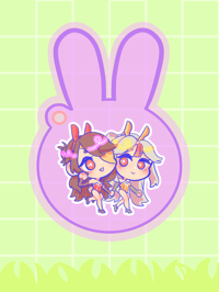 Image 2 of Genshin Impact Bunnysuit Lollipop Charm