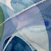 winter swimming cards mixed - pack of 4