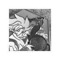 Image 2 of Glowing man Stained Glass