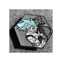 Image 3 of Glowing man Stained Glass