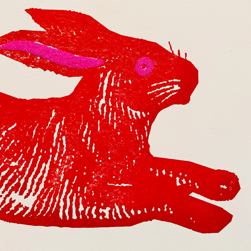 Image of Large Red Rabbit 