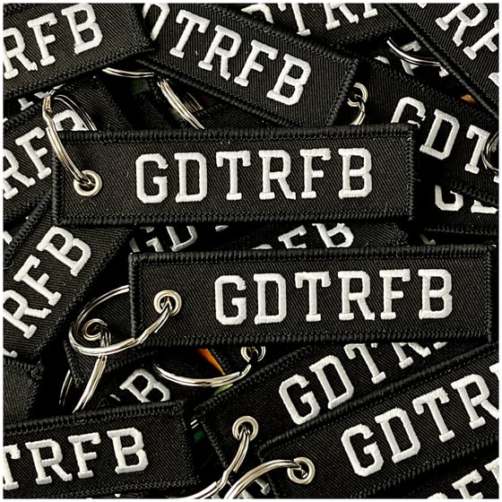 Image of GDTRFB Embroidered Patch Key Chain!