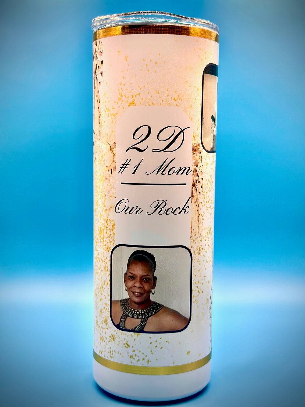 Personalized Tumbler with Handle