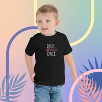 Image 3 of Ride. Race Toddler Short Sleeve Tee