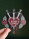 Large 'Stay Kind' sticker 
