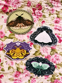 Image 3 of Imperial Moth Vinyl Sticker