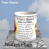 Two Hearts -- Sacred Heart of Jesus and the Immaculate Heart of Mary