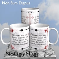 Image 1 of Lord, I am not worthy Latin -- Domine, non sum dignus