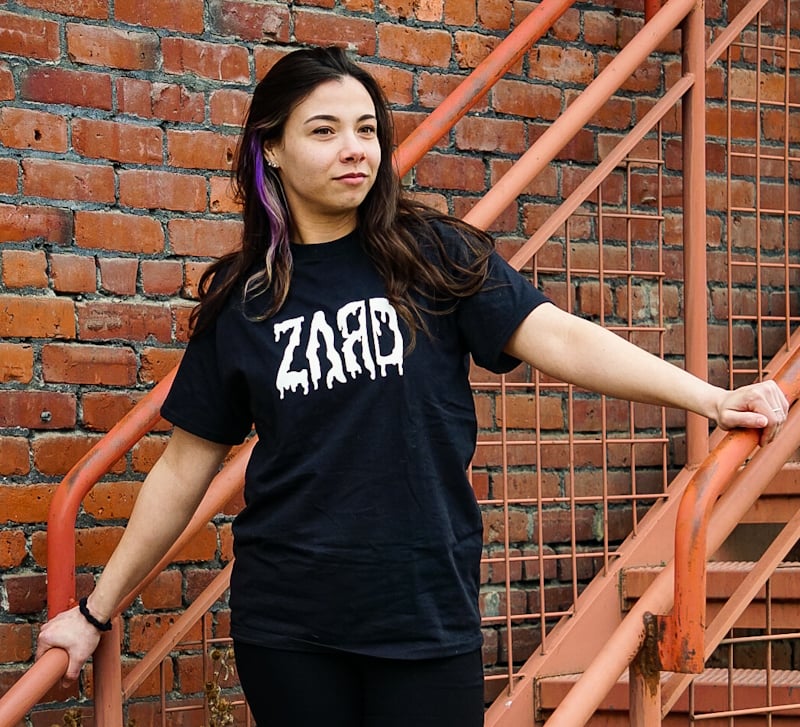 ZVRD LOGO t-shirt BLACK (XXL)