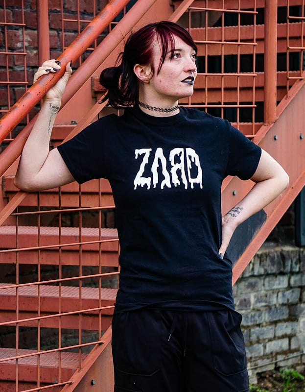 ZVRD LOGO t-shirt BLACK (S)