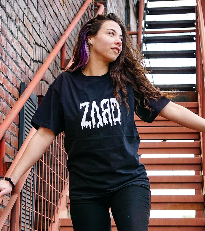 ZVRD LOGO t-shirt BLACK (M)