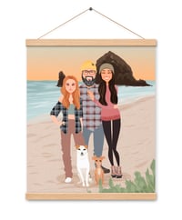 Image 1 of NEW! Poster Print with hanger