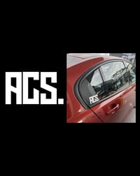 Image 1 of ACS. Small Sticker 100mm x 40mm