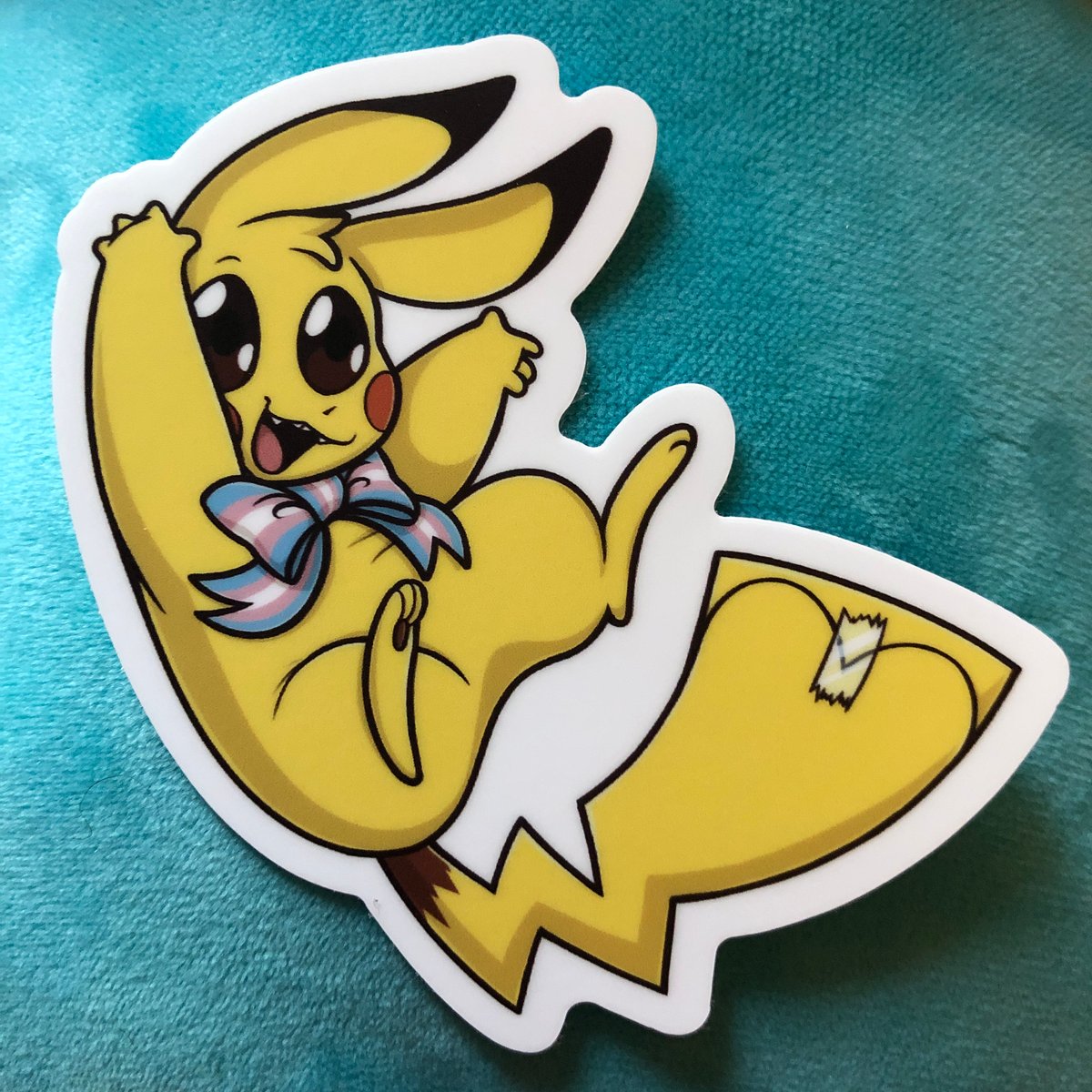 Sticker - Pikachu Pokemon - 3 x 3