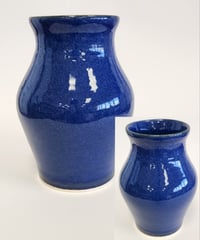 Blue Glaze Flower Vase