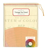 Image 1 of Cavallini & Co. Color Wheel Vintage Style Cotton Tea Towel