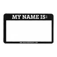 Image 1 of "MY NAME IS" - 50PCS