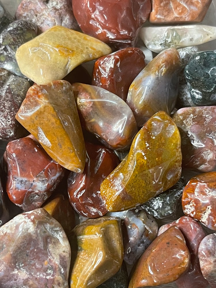 Image of Ocean jasper tumbles small 