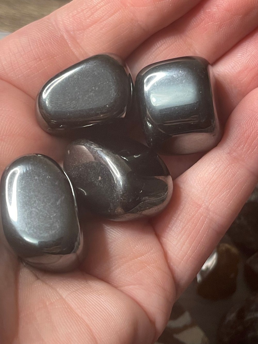 Image of Hematite cubes 