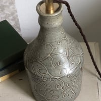 Image 3 of Vintage Pottery Table Lamp