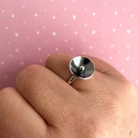 Image 1 of Sterling Silver Dome Ring