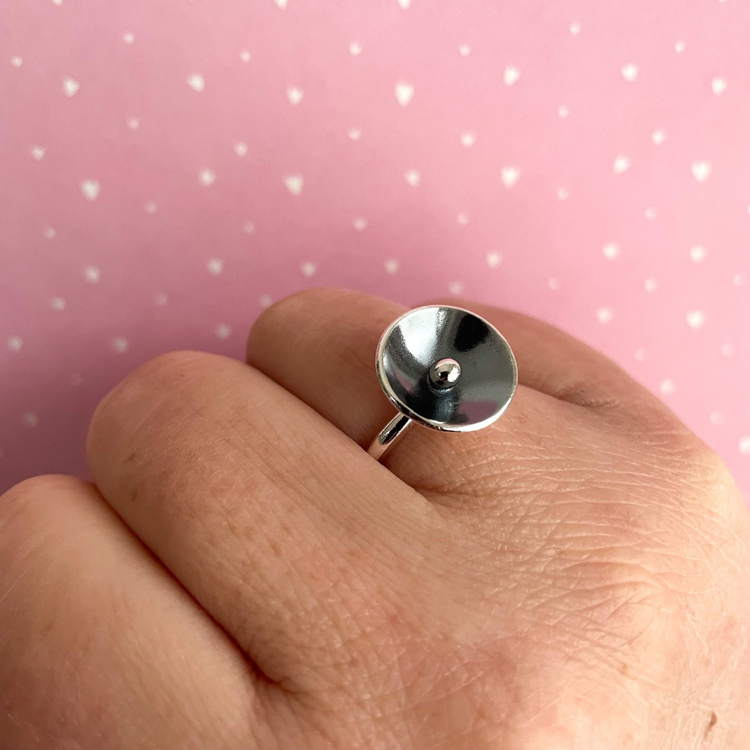 Sterling Silver Dome Ring