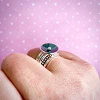 Image 2 of Sterling Silver Dome Ring