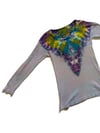 late 60s long sleeve tie dye tee
