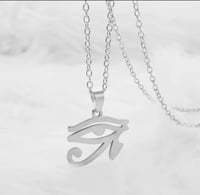 Image 3 of Egyptian Eye Necklace 