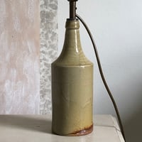 Image 4 of Vintage Stoneware Bottle Lamp