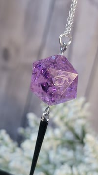Image 2 of Pick Your Poison d20 necklace 