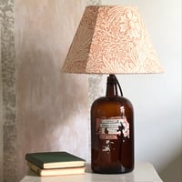 Image 1 of Vintage Johnsons Bottle Lamp Base