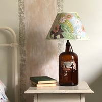 Image 2 of Vintage Johnsons Bottle Lamp Base