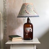Image 5 of Vintage Johnsons Bottle Lamp Base