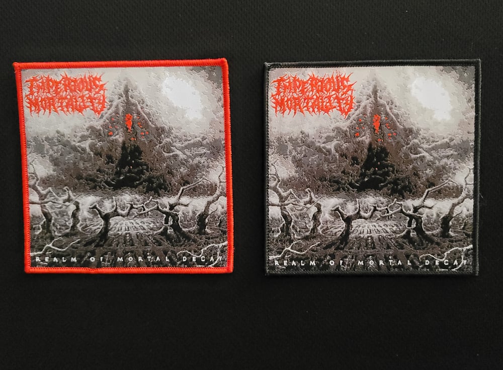 Imperious Mortality " Realm of Mortal Decay" Official Woven Patch