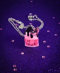 Image 1 of Sweet 1600 Birthday Cake Necklace