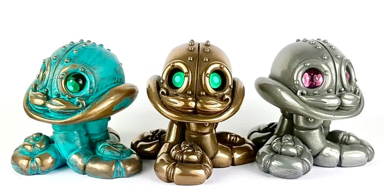 Image of Tall Titfer Bowler - Resin Mechtorian Figure **LAST CHANCE**